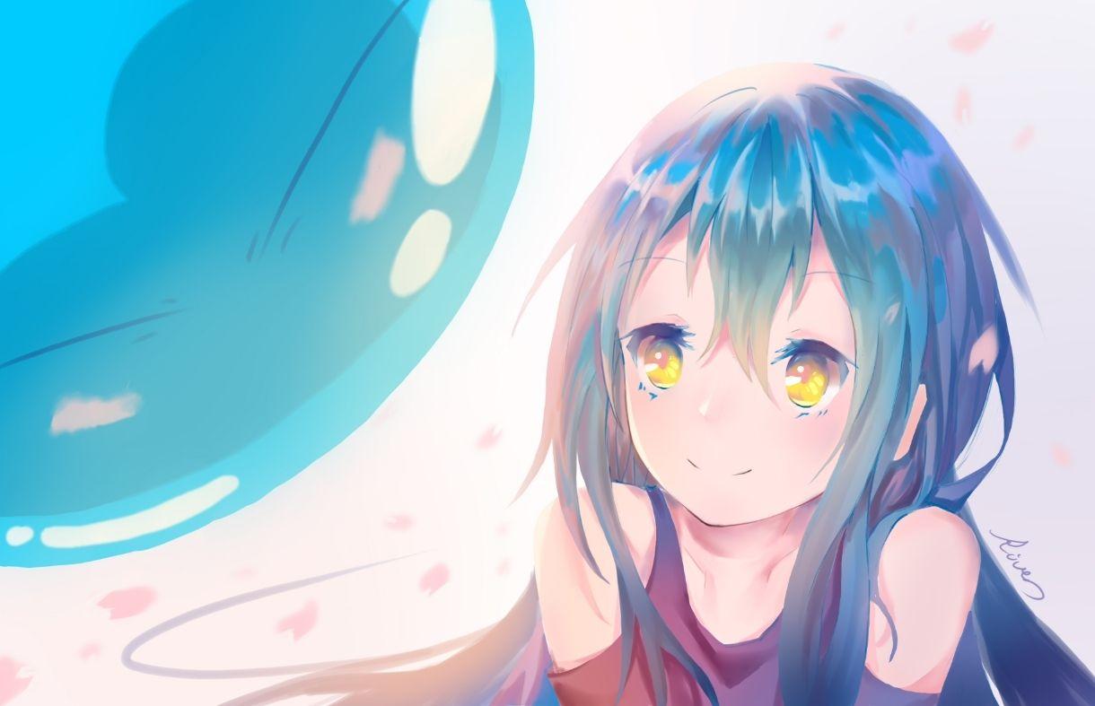 有没有关于我转生变成史莱姆这档事的高清壁纸?