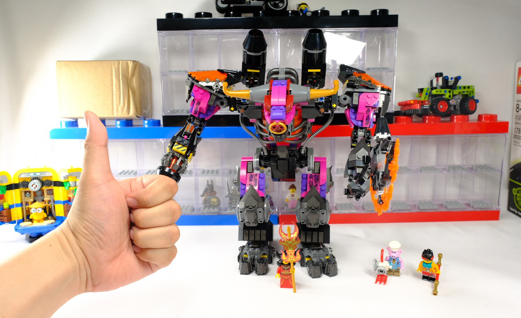 乐高搭建乐高悟空小侠系列80015云霄跑车评测