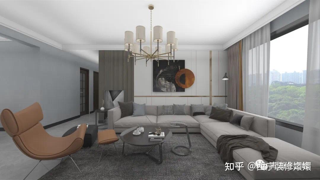 【业之峰案例】丨大通天籁城 -140㎡-现代轻奢-低调的质感,极致的生活! - 知乎