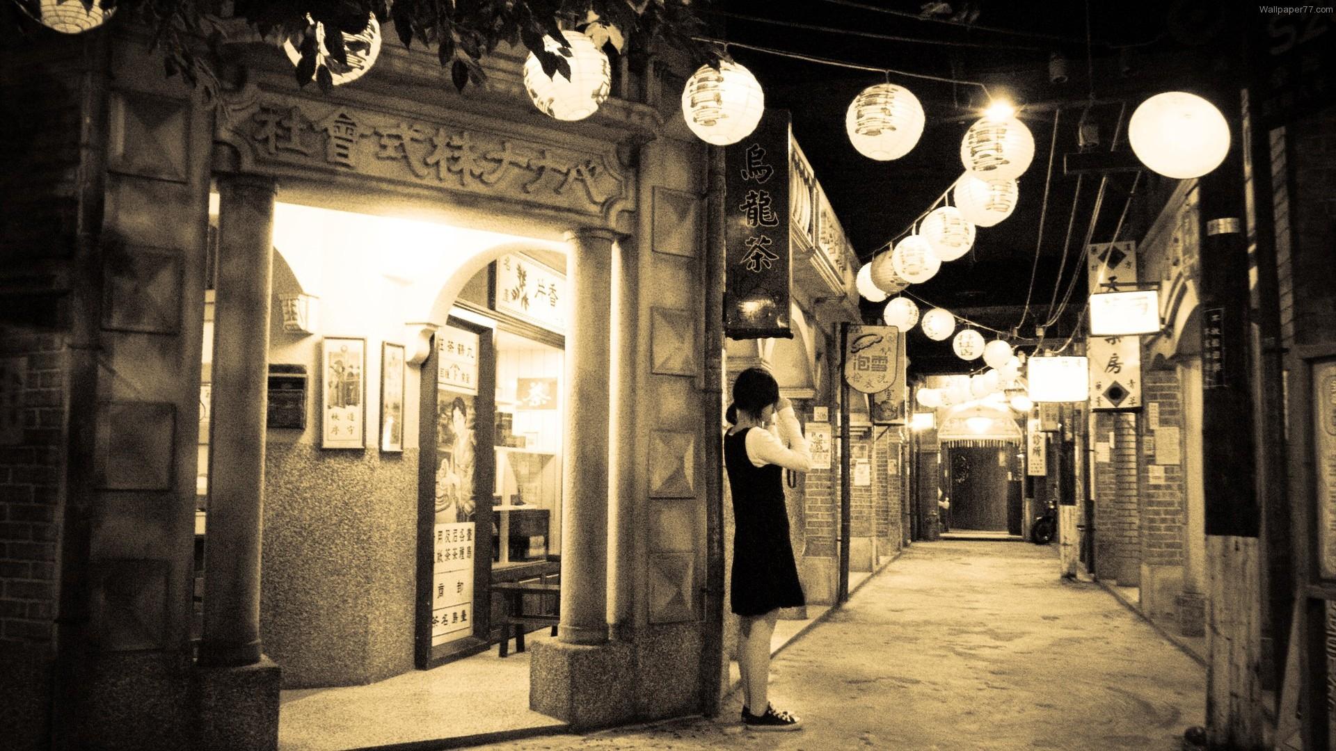 日本街头电脑壁纸有嘛