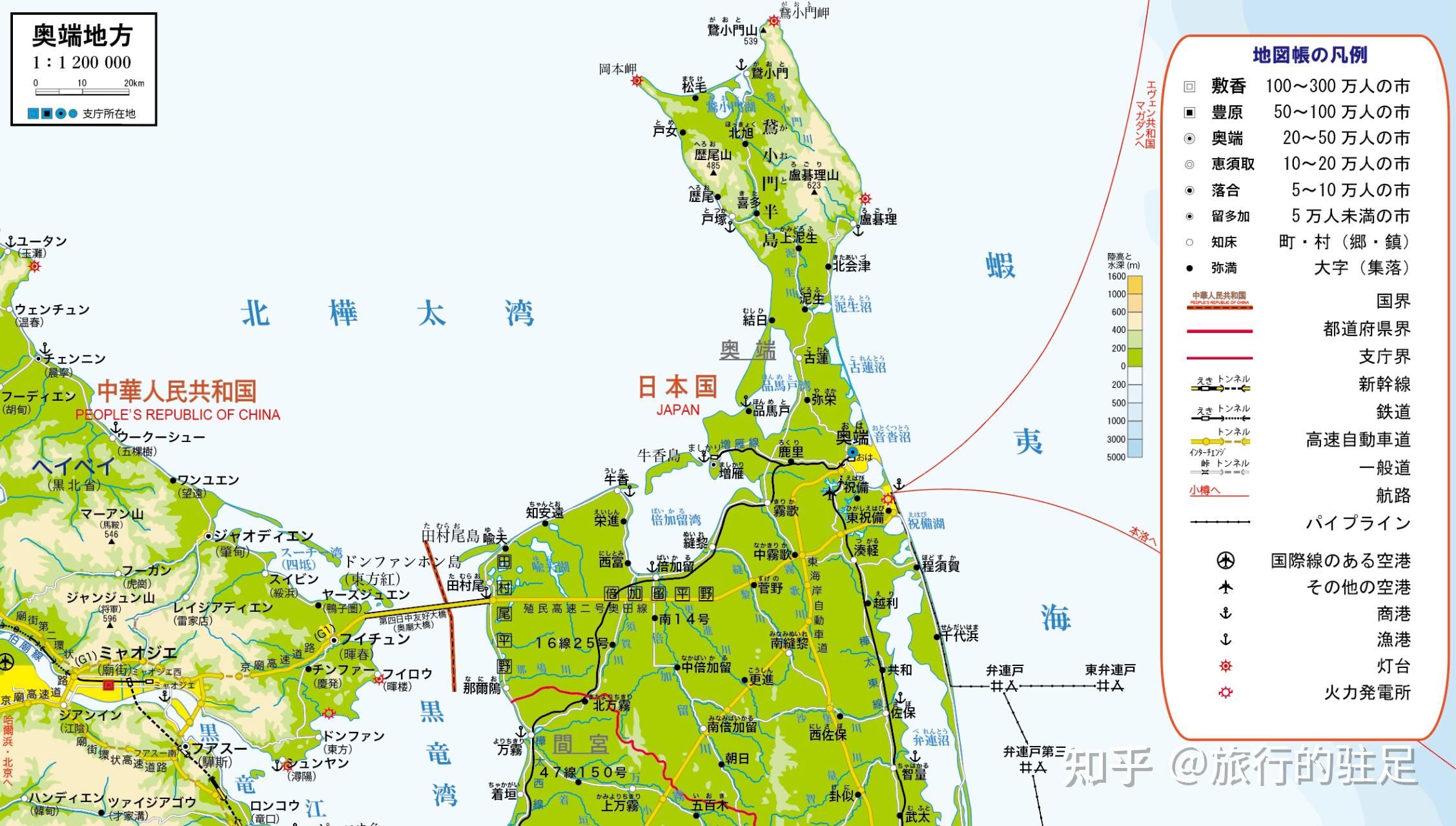 日本人の库页岛，日本海地区想象图 - 知乎
