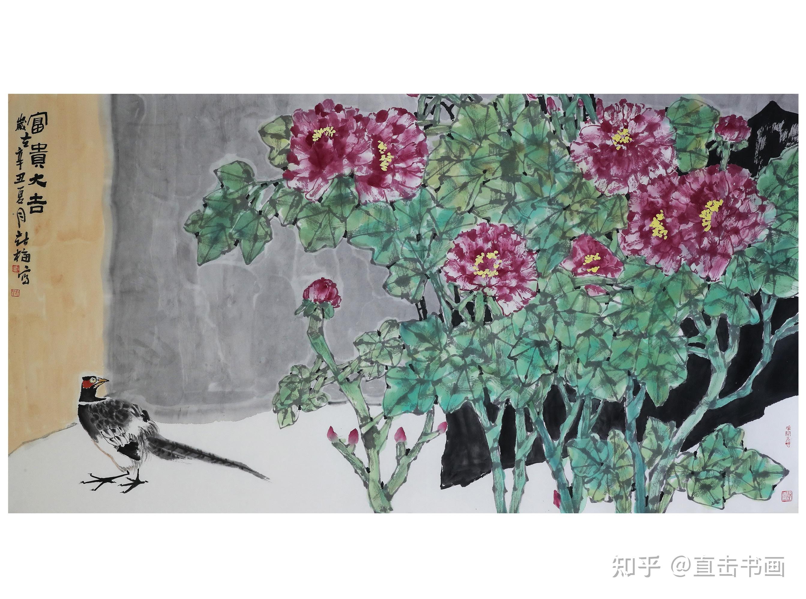 中国美术家协会会员马新梅花鸟画欣赏