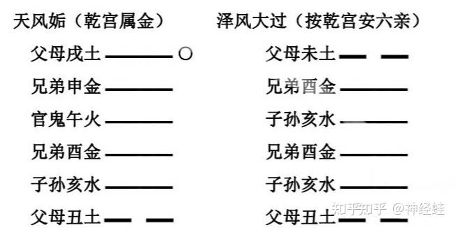 裝卦61排六親