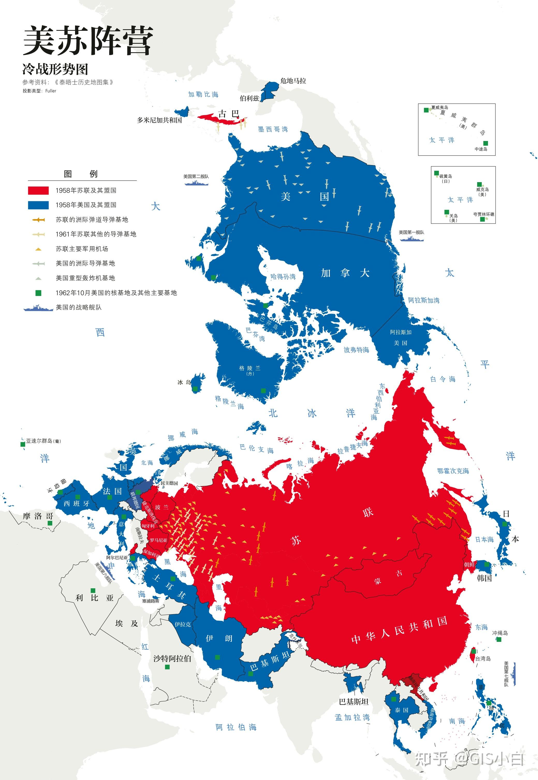 美苏冷战时局图对俄采取不友好行动的国家和地区示意图联合国关于
