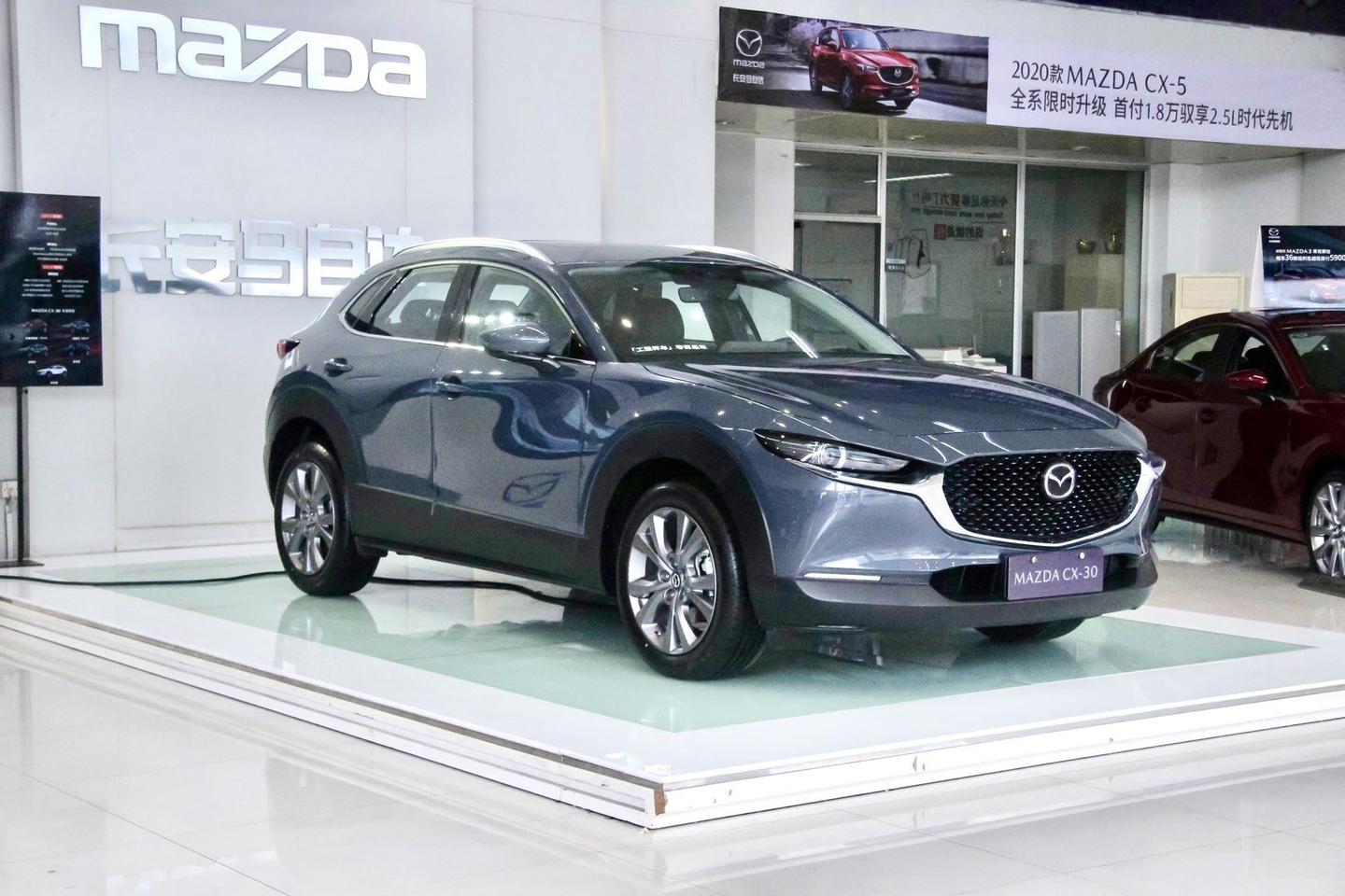 实拍mazda Cx 30 15万级 最美 Suv正式登场 知乎