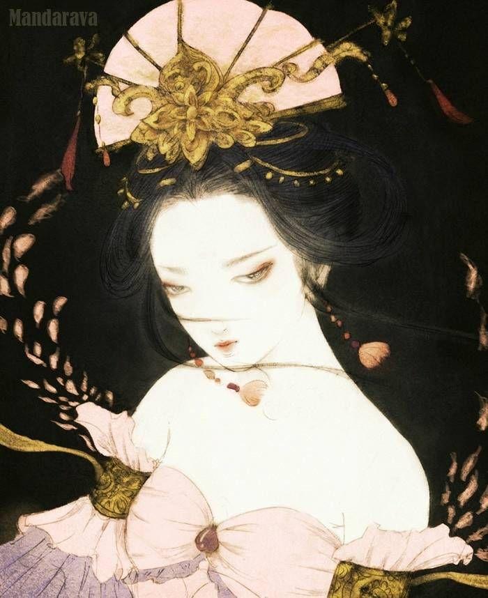 有没有美到窒息的古风女生壁纸