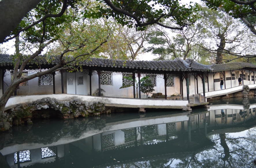 古代园林建筑-廊的营造艺术 - 知乎
