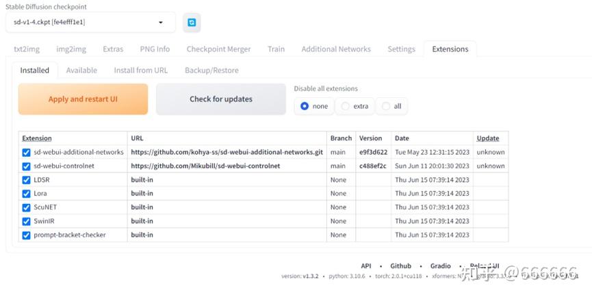 AI stable diffusion webui ControlNet Lora 