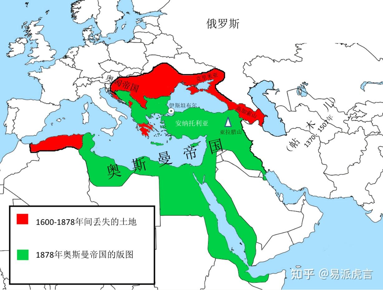 奥斯曼帝国版图图片