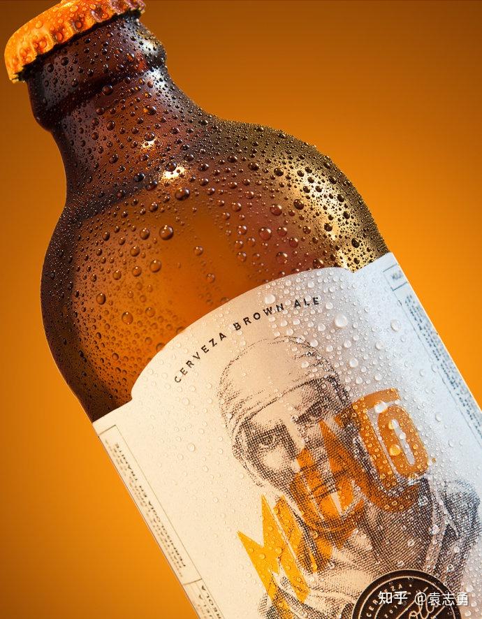 包装设计师特喜欢这样的设计手法手绘素描精酿啤酒包装设计大字会创意