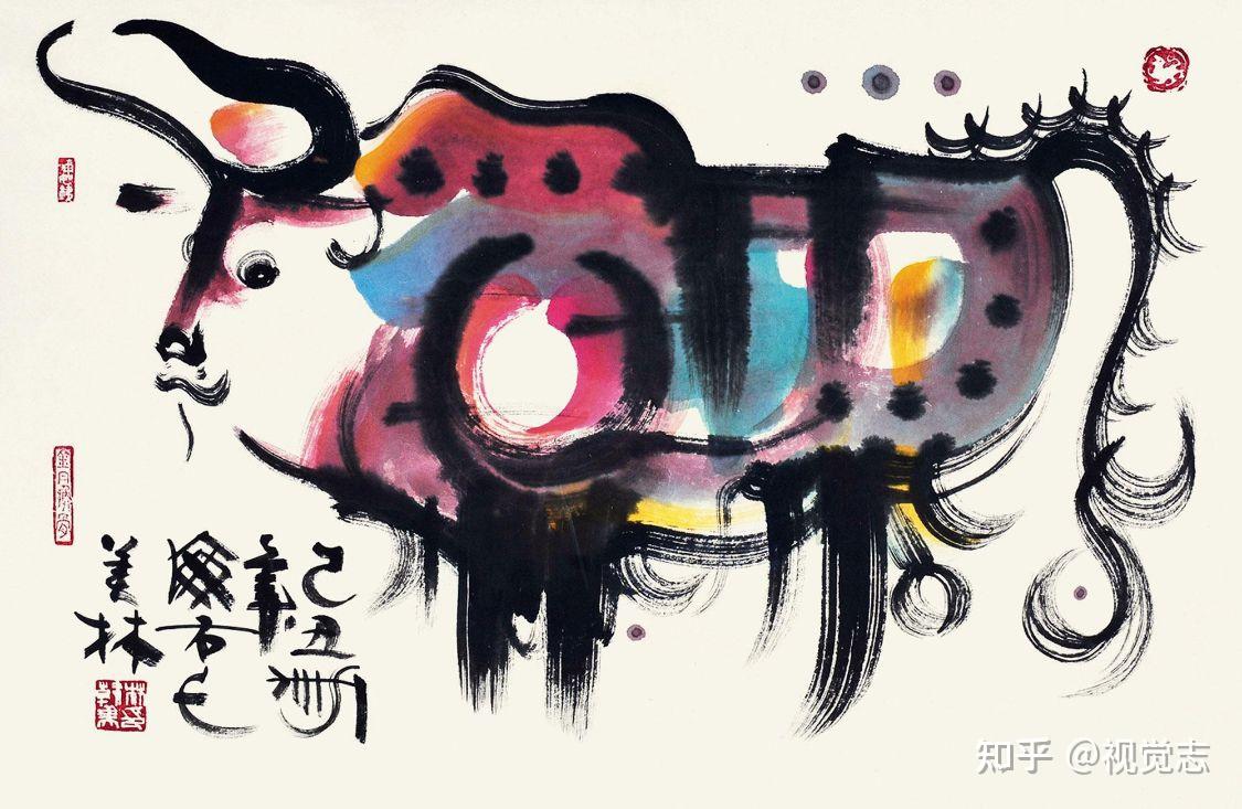 众生平等,万物有灵:韩美林的生肖牛 牛气冲天  牛运亨通