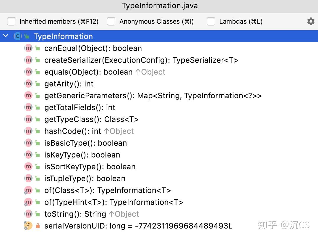 Flink源码分析 Flink SQL类型设计 知乎