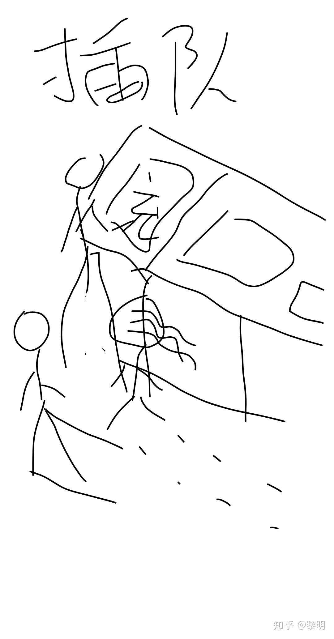 对插队的人说不 - 知乎