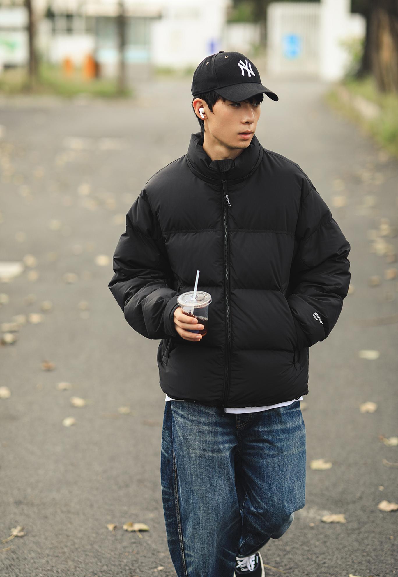 男士羽绒服穿搭推荐10套保暖又帅气的冬季懒人穿搭第二弹冬季男生穿搭