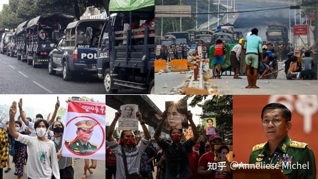 现阶段缅甸军方首脑:敏昂莱大将