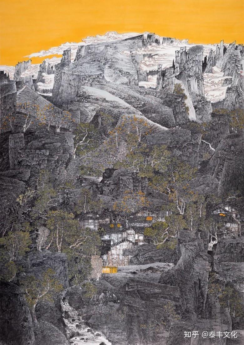 国画名家丨魏金岭入古者深出古者远