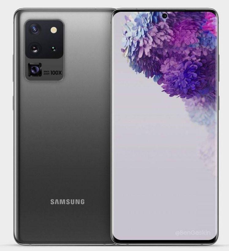 三星galaxym51渲染图曝光挖孔屏骁龙730加持