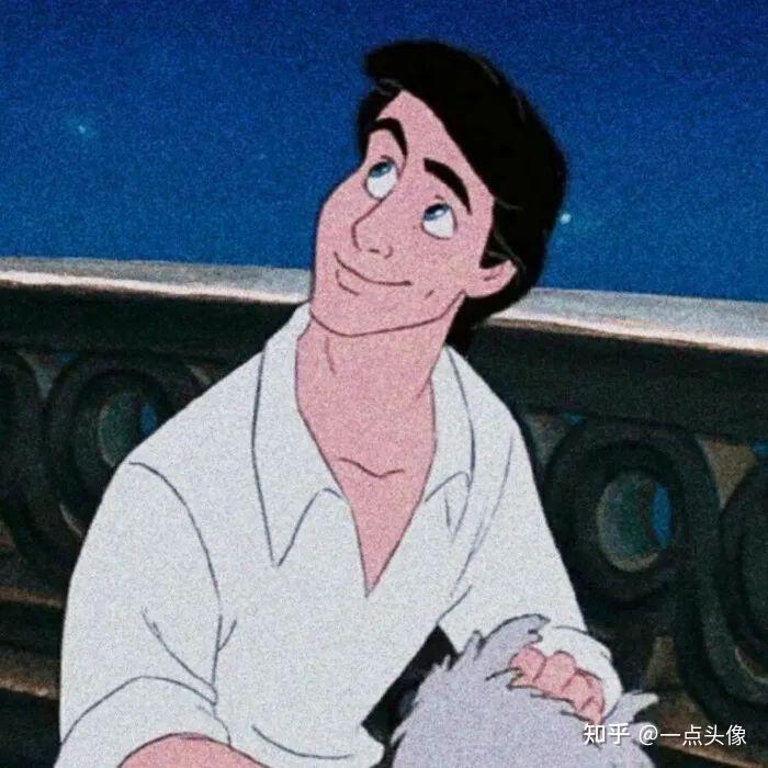 求一些迪士尼公主王子的情侣头像