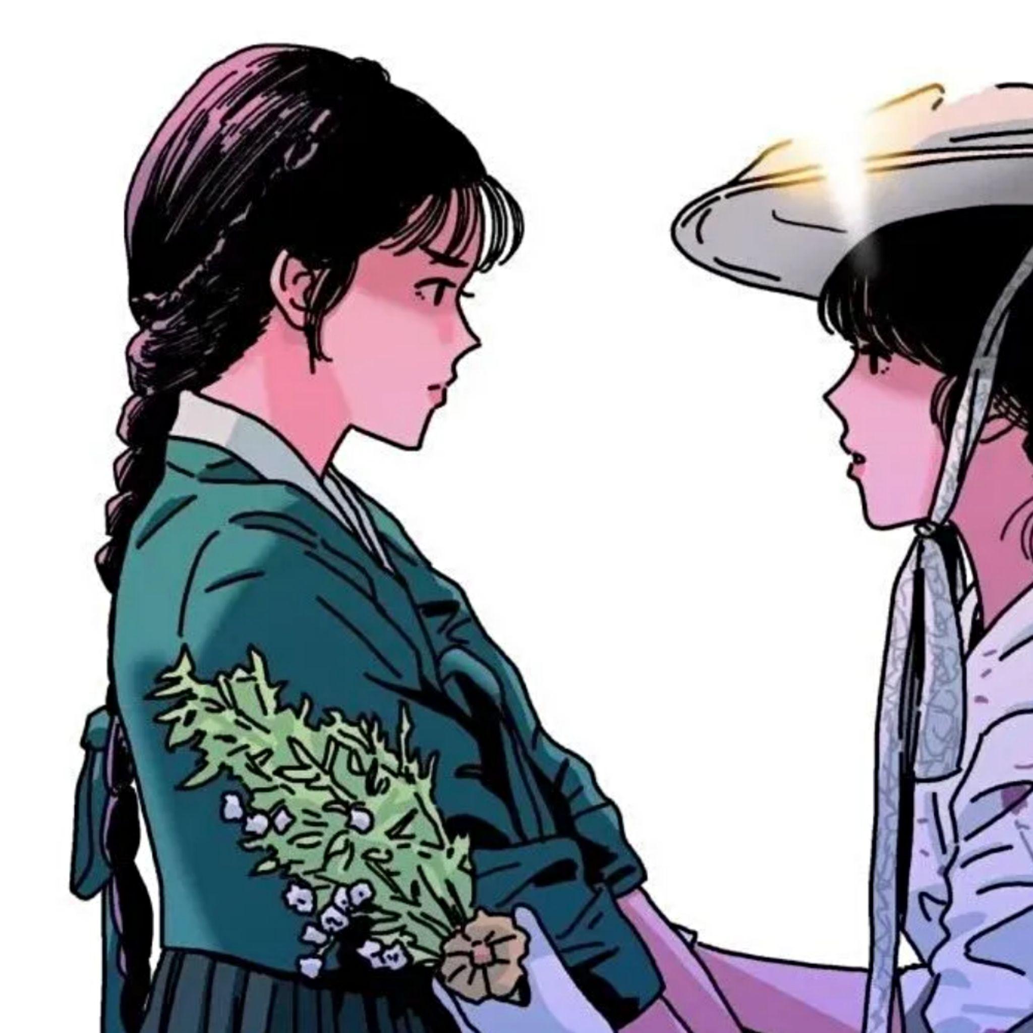 求好看的百合情头