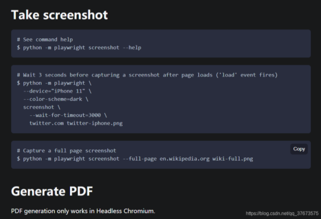Python Playwright Pdf Example 关于学习playwright的一点总结 - 知乎