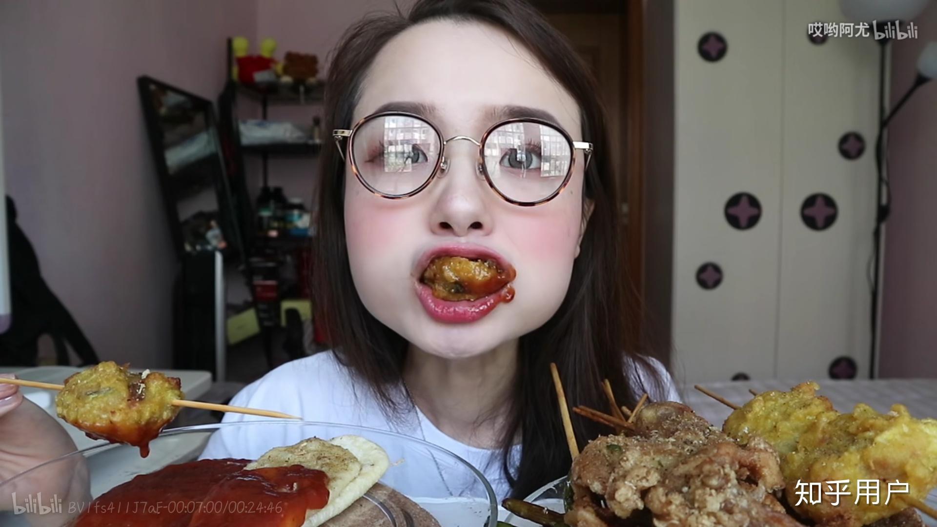 如何评价b站吃播哎哟阿尤