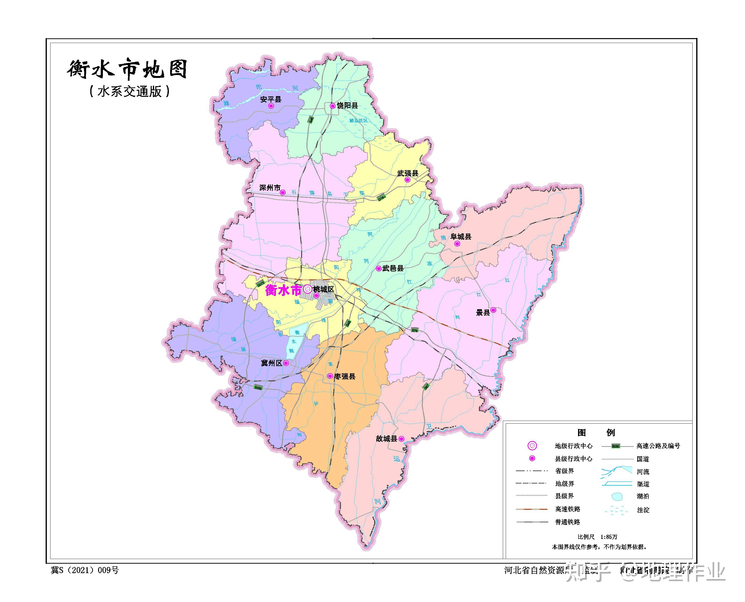 河北省河流分布地图图片