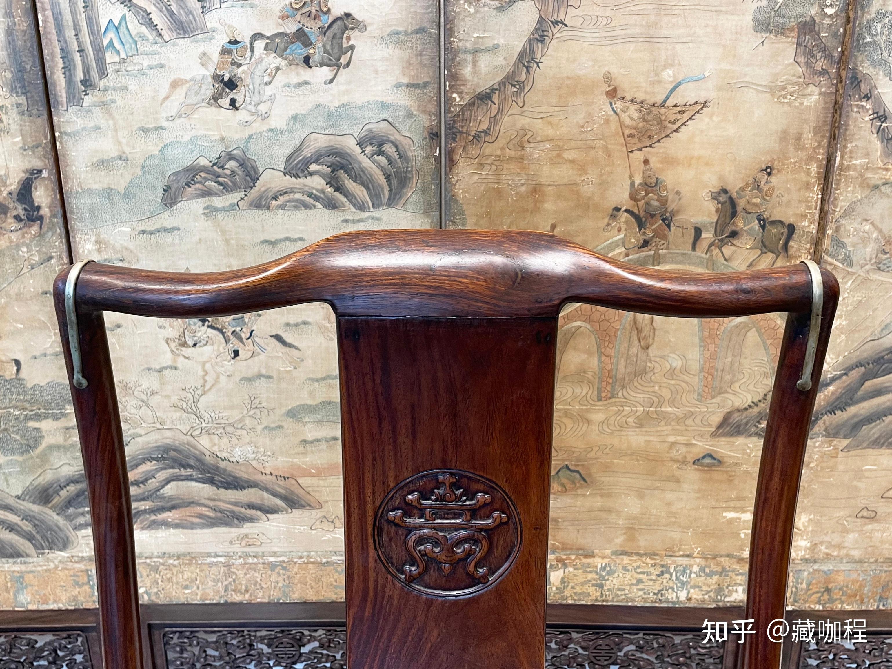 细节特征俱全,高靠背南官帽椅确为黄花梨 - 知乎