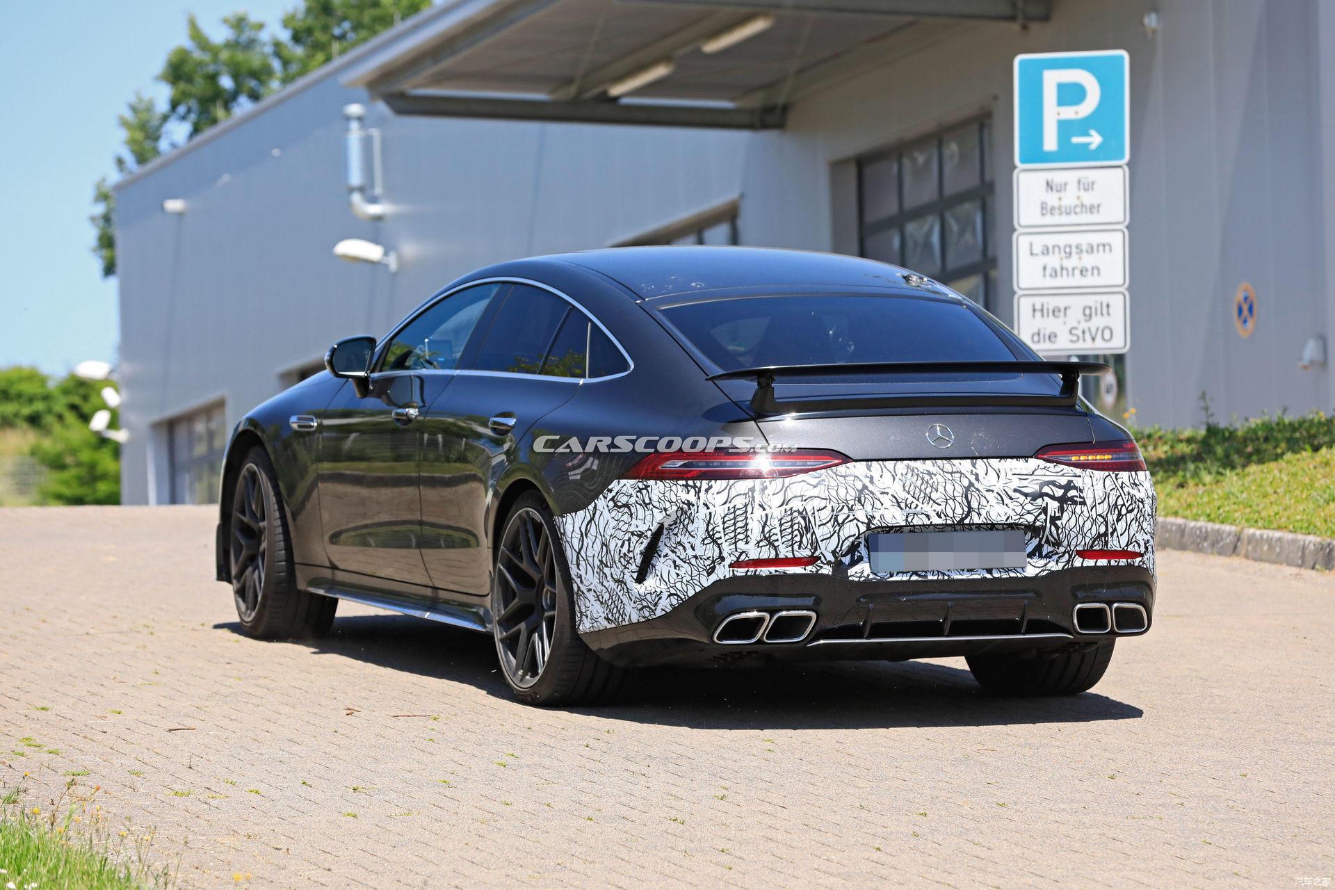 奔驰amggt73最新谍照曝光百公里加速不到3秒