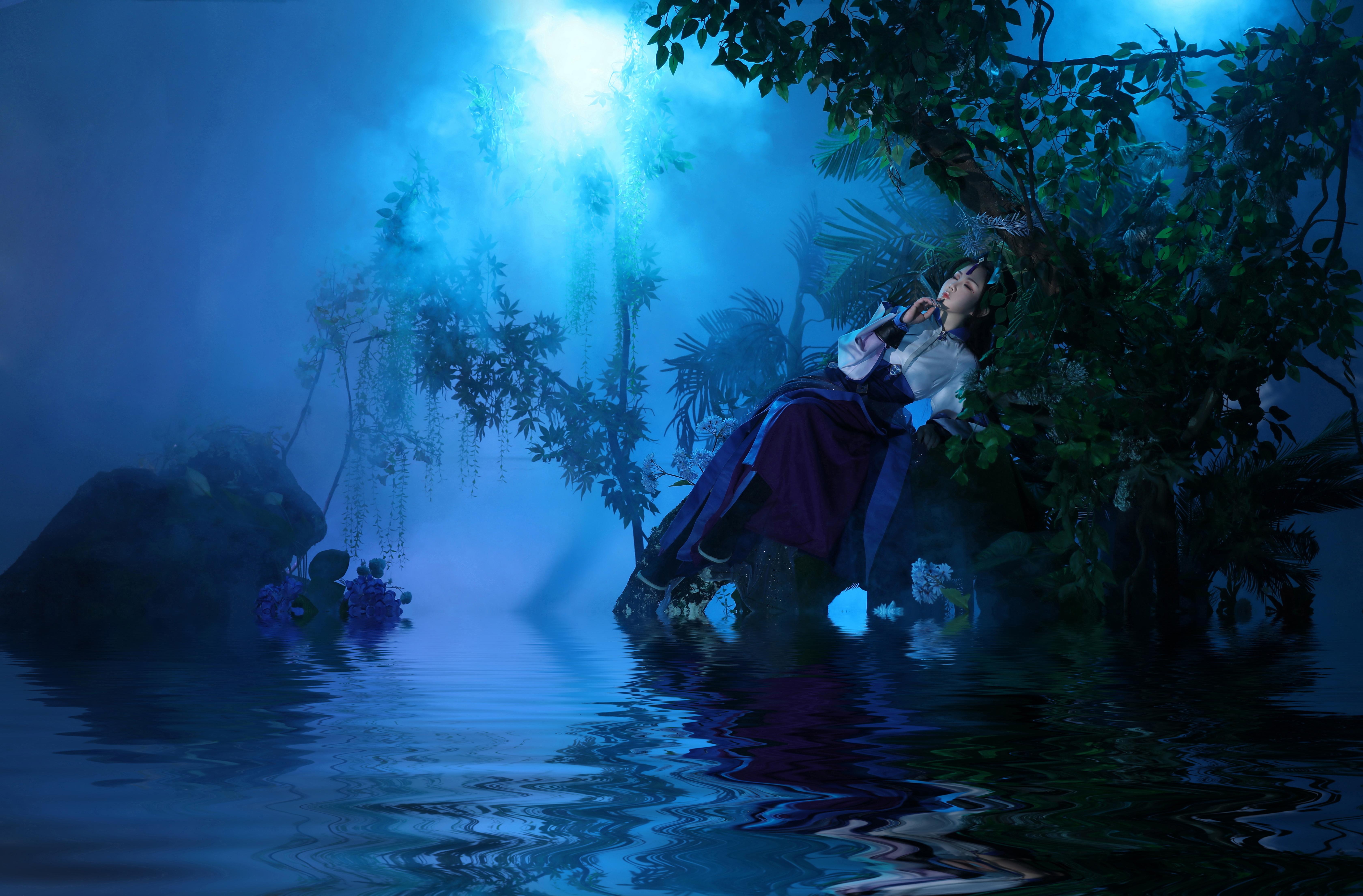 古剑奇谭三云无月cosplay