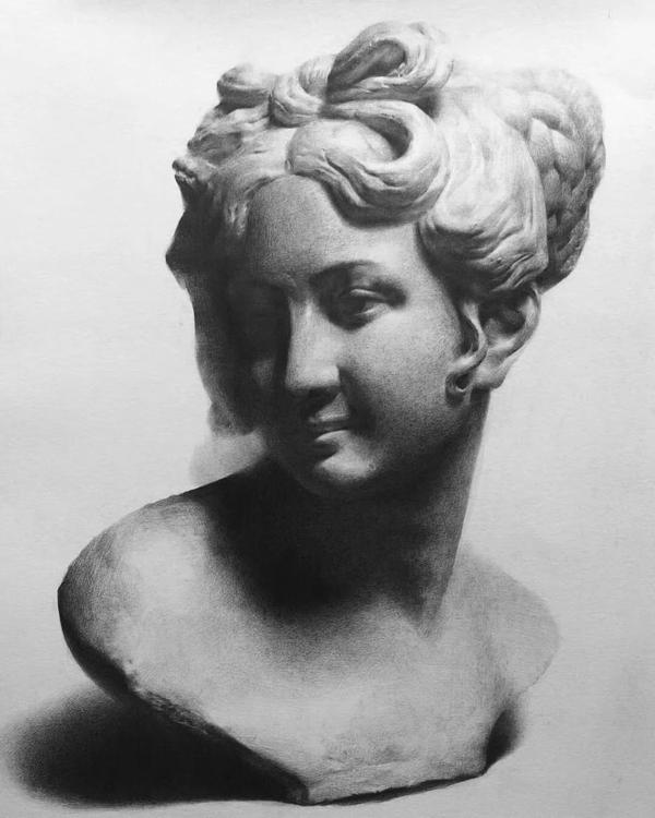 关于素描石膏头像你不可不知的知识点