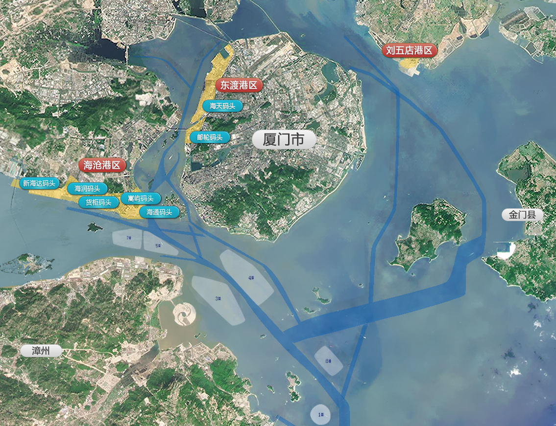 厦门港的船都是怎么出海的,外面就是台湾控制的金门? - 知乎