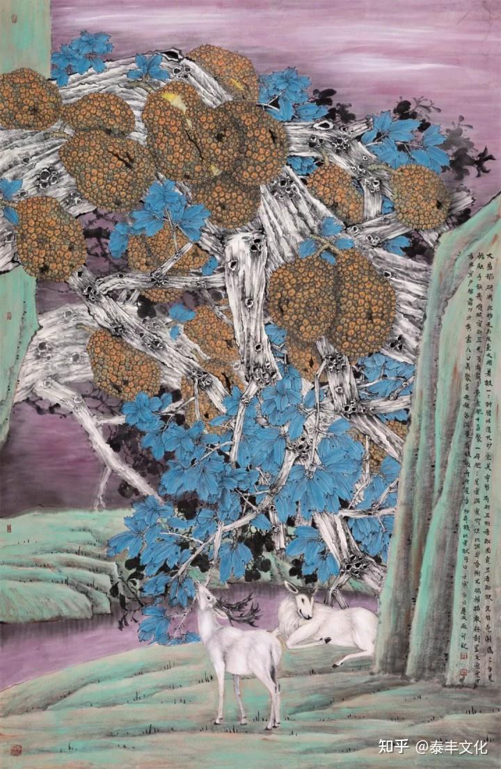 泰丰文化国画名家丨李庆友以自然之美谱写生命的韵律