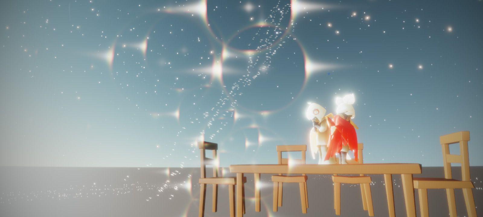 在游戏光遇中你留下什么样的精美截图