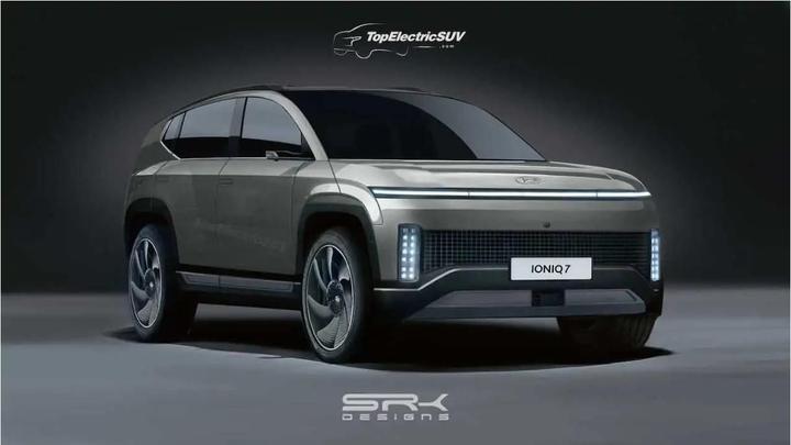 现代ioniq 7定位三排座的中型纯电suv，预计2024年推出 - 知乎