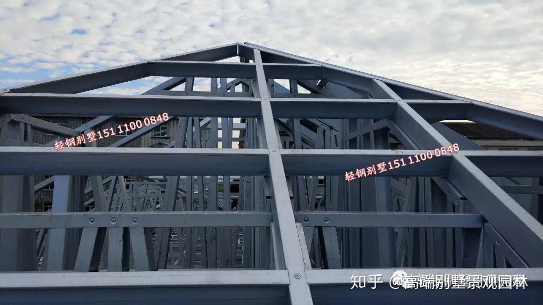 130张图81步,从头到尾告诉你:轻钢别墅是如何建造的!轻钢住宅施工全流程。 - 知乎