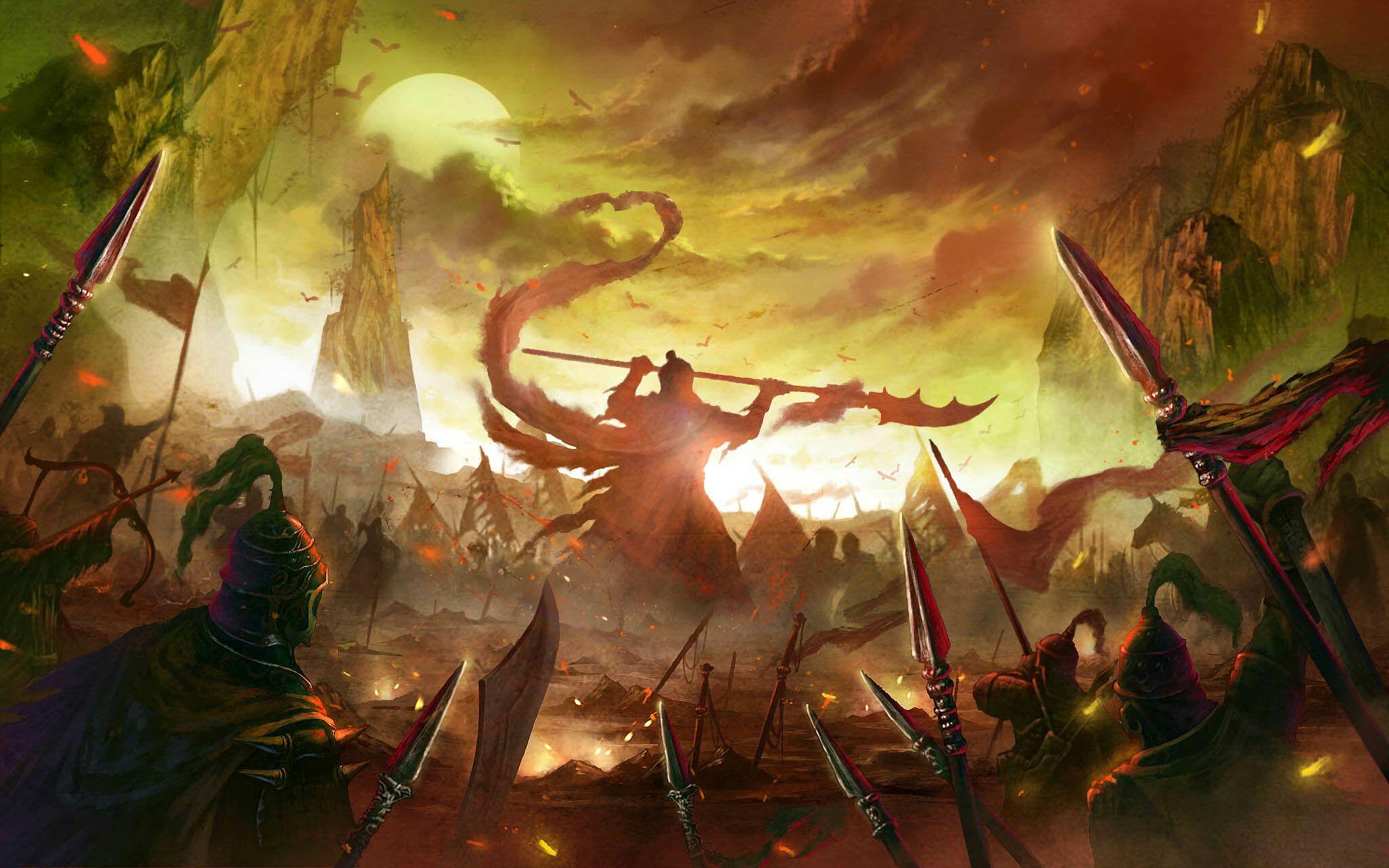 谁有古代战场的图片，适合做壁纸的吗？ - 知乎