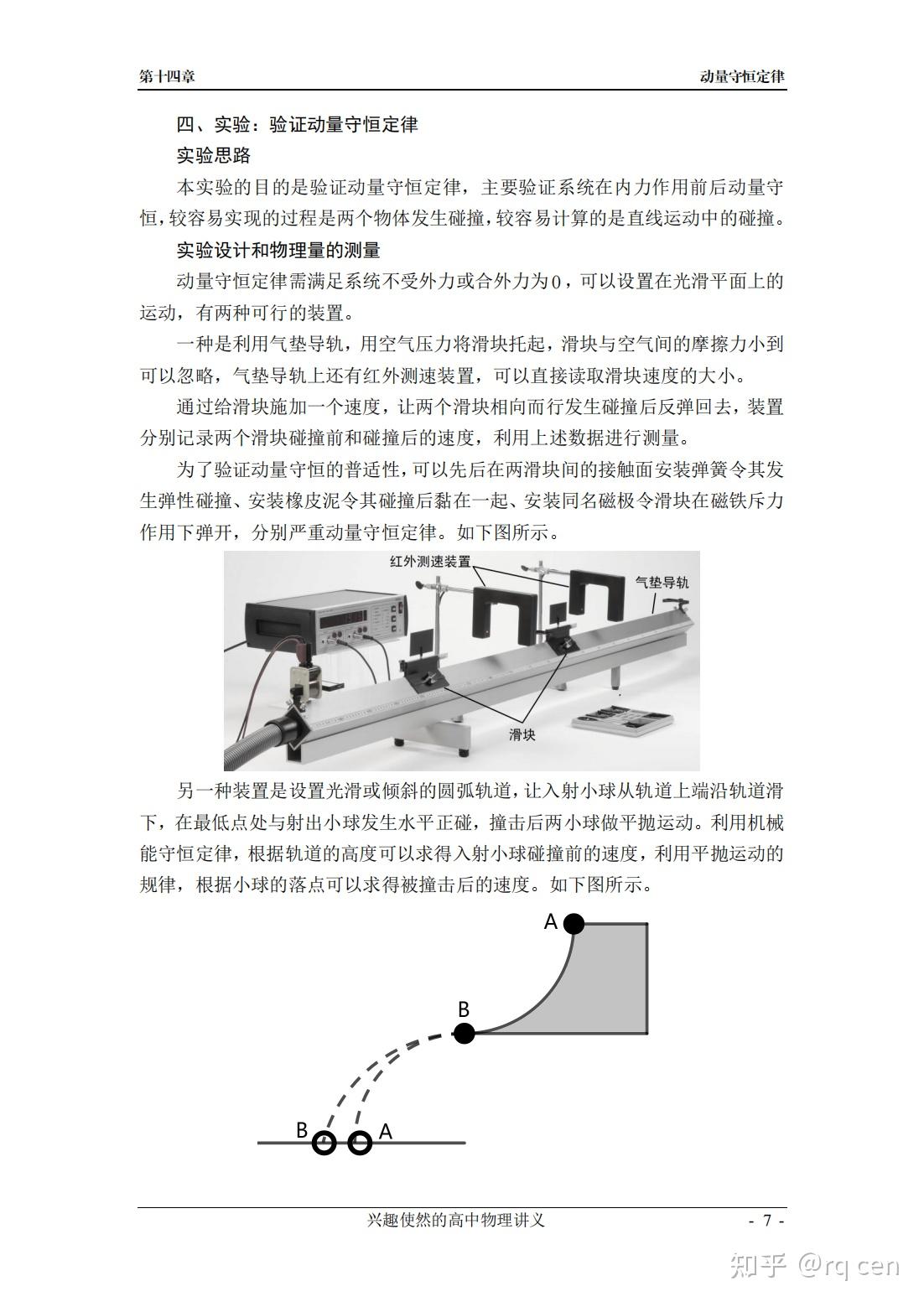 物理讲义最终版-第十四章 动量守恒定律 - 知乎