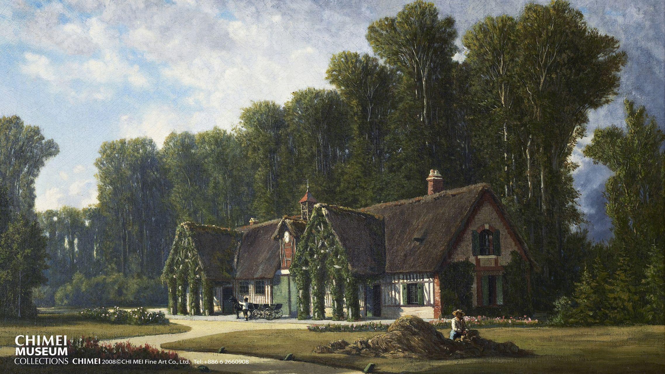 有什么好看的油画风背景图吗?