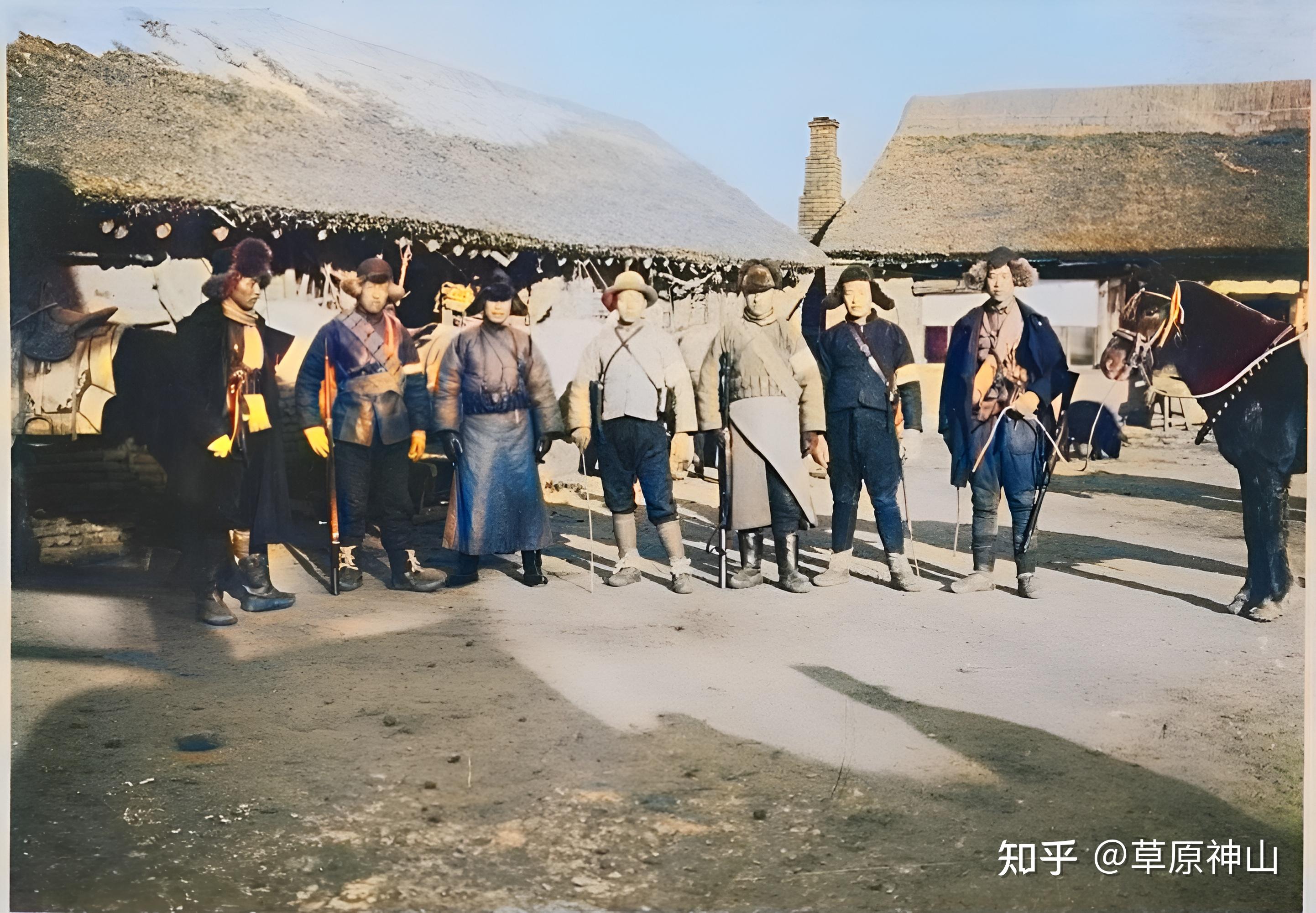 老照片修复，看看真实的土匪是个什么样 - 知乎