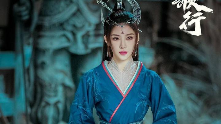 柯乃予《少年歌行》热播 月姬造型还原动漫打戏霸气飒爽