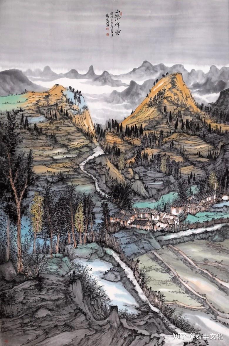 国画名家丨雄浑大气秀丽峻逸徐家礼笔下的山水意境