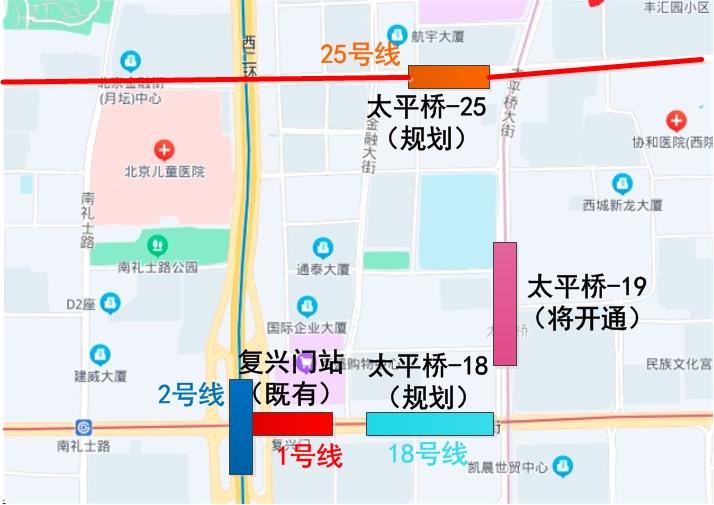 地鐵快線的曙光北京地鐵1719號線運轉上61穿越南北