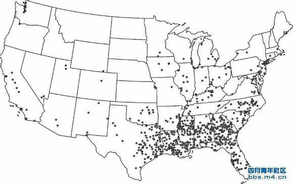 美国黑人人口_美国黑人人口分布图