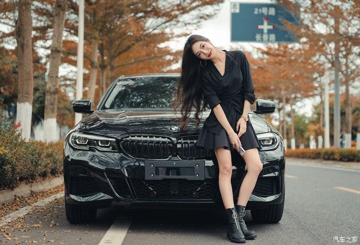 宝马325i耀夜与女神的小插曲美丽动人