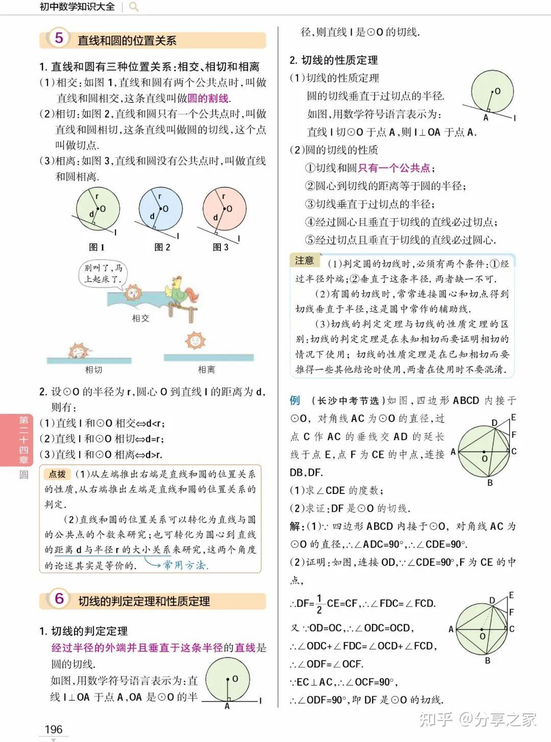 初中数学知识大全