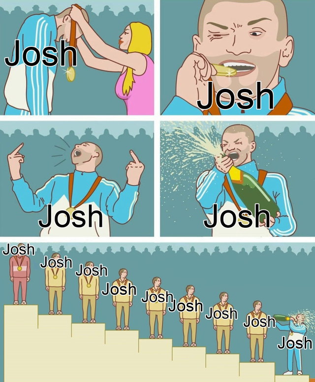 网上玩梗线下约架一群叫josh的沙雕网友决定为自己的名字而战