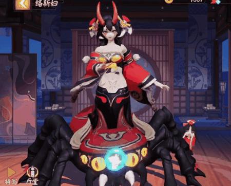 平安京》络新妇角色展示络新妇的传说起源于日本镰仓时代(公元12世纪