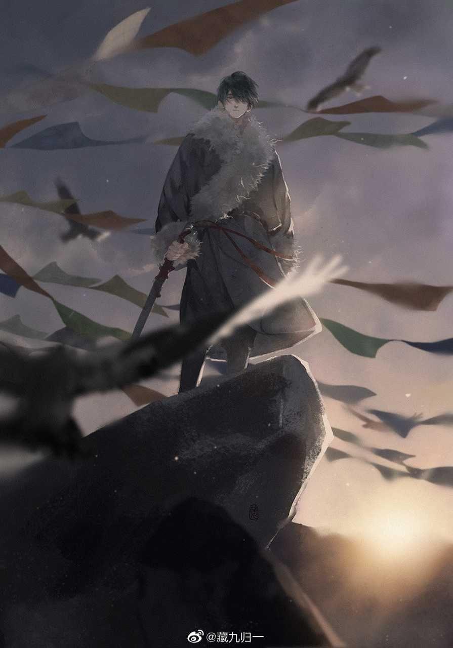 有没有比较好看的闷油瓶(张起灵)壁纸或者动漫的图?