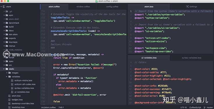 mac文本编辑器atom
