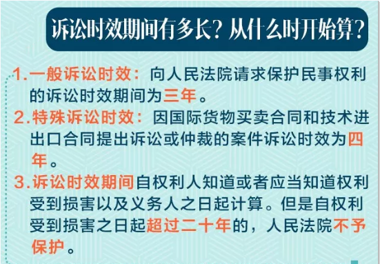 普法栏目诉讼时效
